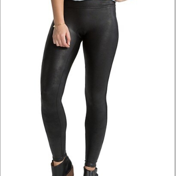 Spanx faux leather leggings - Picture 1 of 8